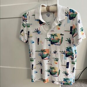 Lacoste Multicolor Graphic Polo Shirt
